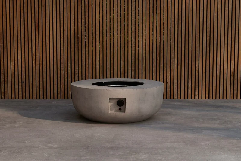 Kea ildsted utendørs, Grå