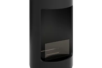 Corbo Frittstående Rund Etanolpeis 83x40x40 cm i Stål - Svart - Interiør - Peis - Peis uten pipe - Biopeis