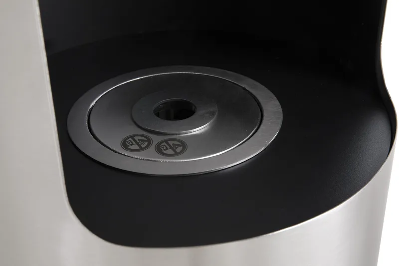 Plaza Frittstående Etanolpeis 84x30x30 cm i Rustfritt stål - Svart - Interiør - Peis - Peis uten pipe - Biopeis