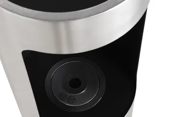 Plaza Frittstående Etanolpeis 84x30x30 cm i Rustfritt stål - Svart - Interiør - Peis - Peis uten pipe - Biopeis