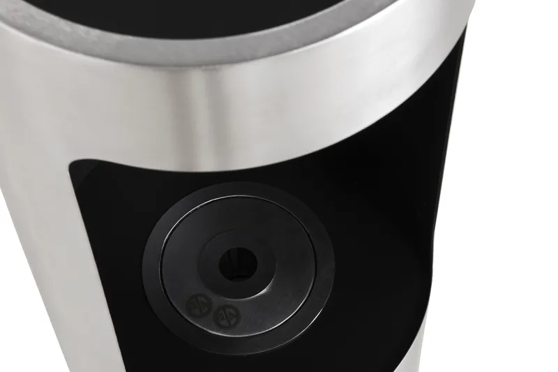 Plaza Frittstående Etanolpeis 84x30x30 cm i Rustfritt stål - Svart - Interiør - Peis - Peis uten pipe - Biopeis