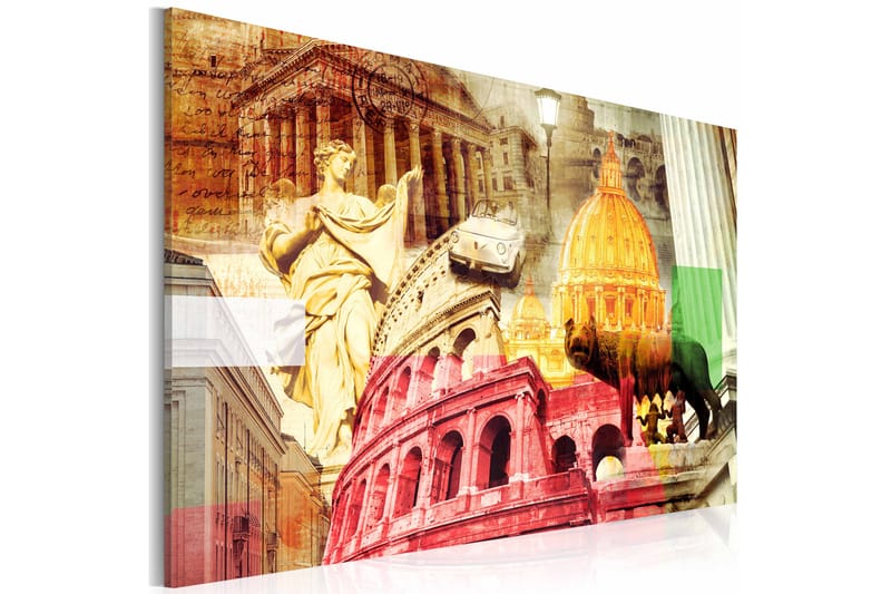 Bilde Charming Rome 120x80 - Artgeist sp. z o. o. - Lerretsbilder