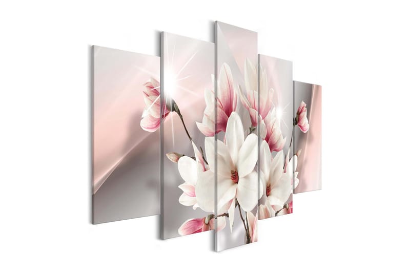 Bilde Magnolia i Bloom 5-Delt225x100 - Artgeist sp. z o. o. - Lerretsbilder
