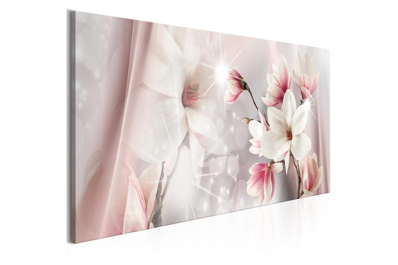 Bilde Magnolia Reflection 1 Part Narrow 120x40 - Lerretsbilder
