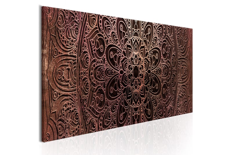 Bilde Mandala Amber Silence 135x45 - Lerretsbilder