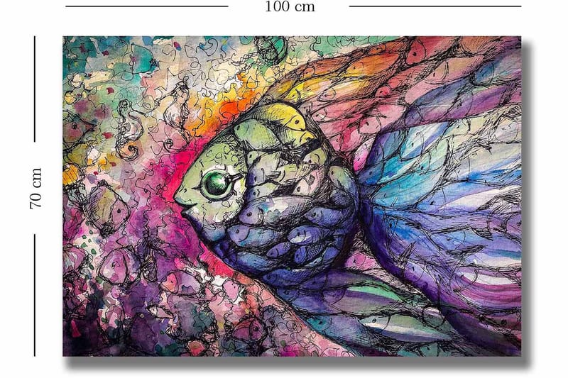 Decorative Canvas Painting 70x100 - Interiør - Maleri & posters - Lerretsbilder