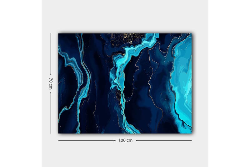 Decorative Canvas Painting 70x100 - Interiør - Maleri & posters - Lerretsbilder