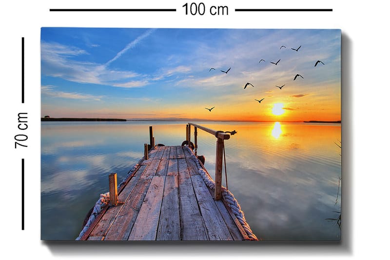 Decorative Canvas Painting 70x100 - Interiør - Maleri & posters - Lerretsbilder