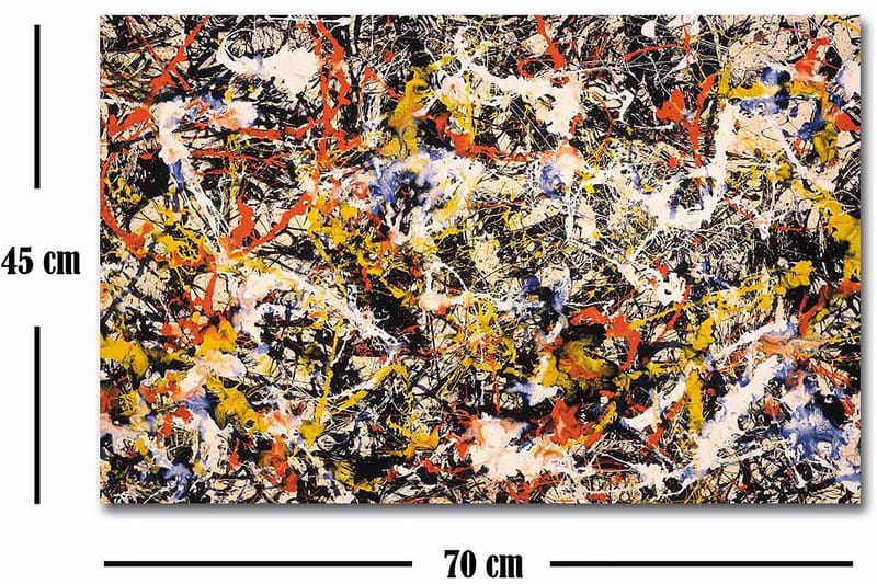 Decorative Canvas Painting 45x70 - Interiør - Maleri & posters - Lerretsbilder