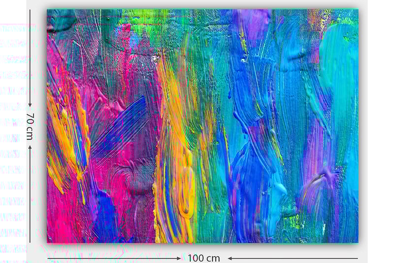 Decorative Canvas Painting 70x100 - Interiør - Maleri & posters - Lerretsbilder