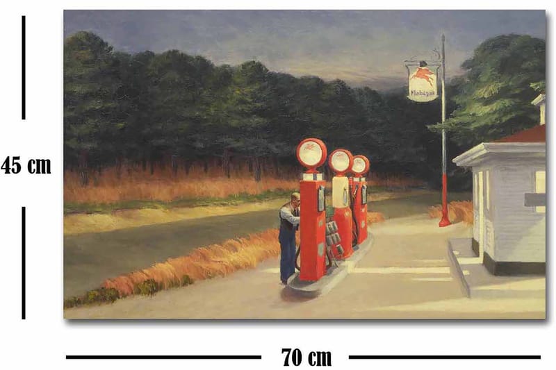 Decorative Canvas Painting 45x70 - Interiør - Maleri & posters - Lerretsbilder