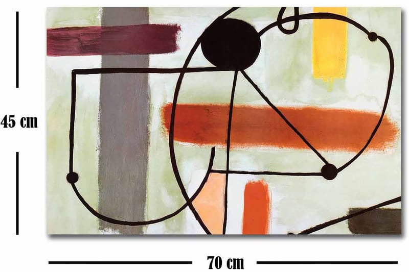 Decorative Canvas Painting 45x70 - Interiør - Maleri & posters - Lerretsbilder