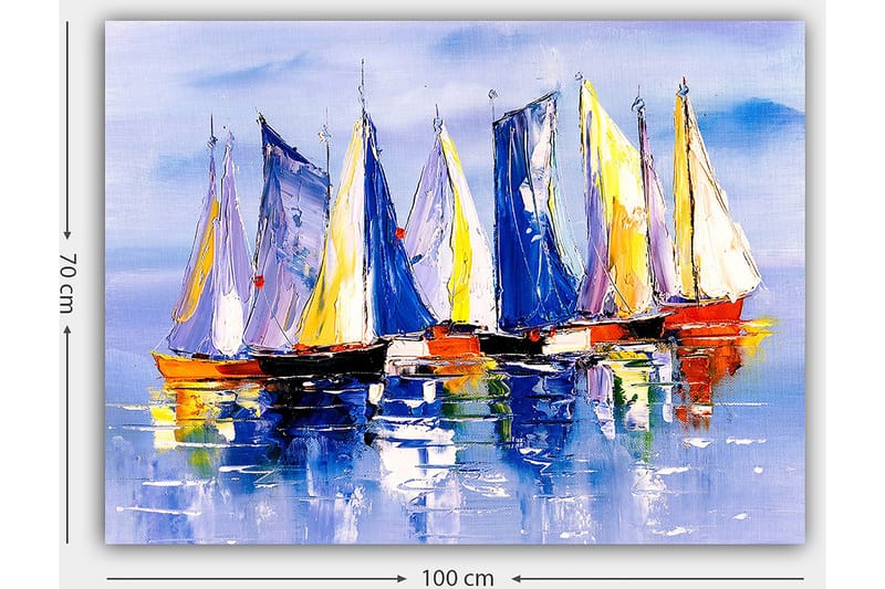 Decorative Canvas Painting 70x100 - Interiør - Maleri & posters - Lerretsbilder