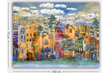 Decorative Canvas Painting 70x100 - Interiør - Maleri & posters - Lerretsbilder