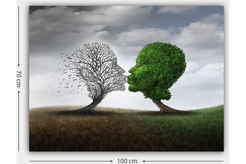 Decorative Canvas Painting 70x100 - Interiør - Maleri & posters - Lerretsbilder