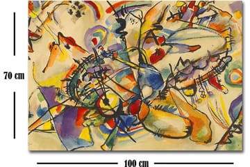 Decorative Canvas Painting 70x100 - Interiør - Maleri & posters - Lerretsbilder