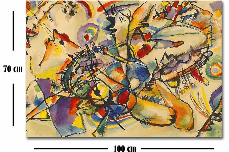 Decorative Canvas Painting 70x100 - Interiør - Maleri & posters - Lerretsbilder