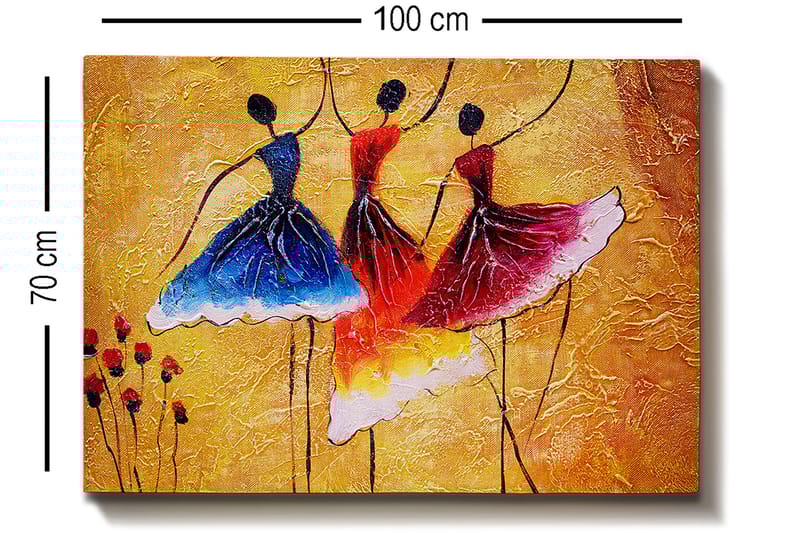 Decorative Canvas Painting 70x100 - Interiør - Maleri & posters - Lerretsbilder