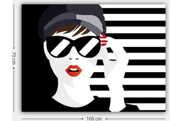 Decorative Canvas Painting 70x100 - Interiør - Maleri & posters - Lerretsbilder