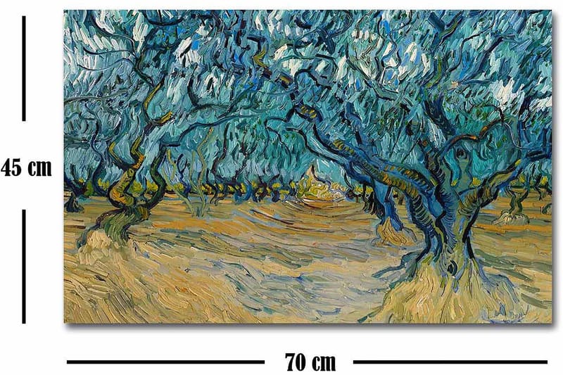 Decorative Canvas Painting 45x70 - Interiør - Maleri & posters - Lerretsbilder