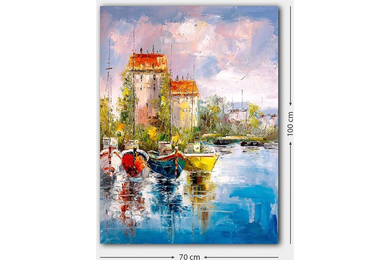 Decorative Canvas Painting 70x100 - Interiør - Maleri & posters - Lerretsbilder