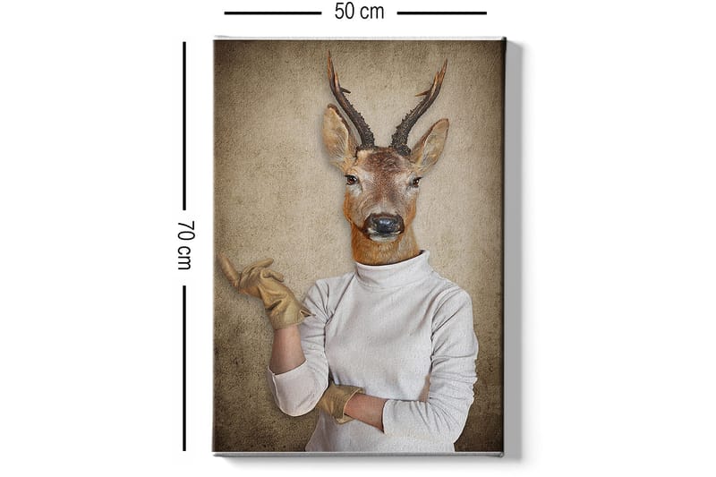 Decorative Canvas Painting 50x70 - Interiør - Maleri & posters - Lerretsbilder