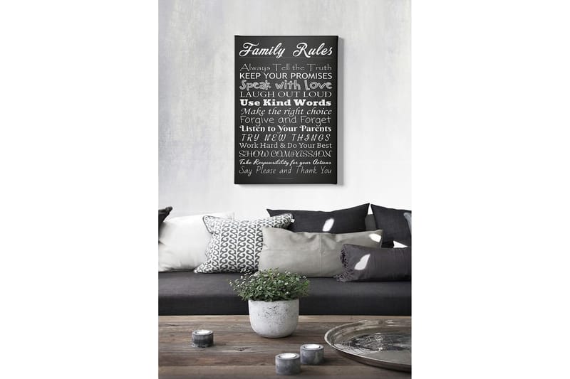 Decorative Canvas Painting 50x70 - Interiør - Maleri & posters - Lerretsbilder