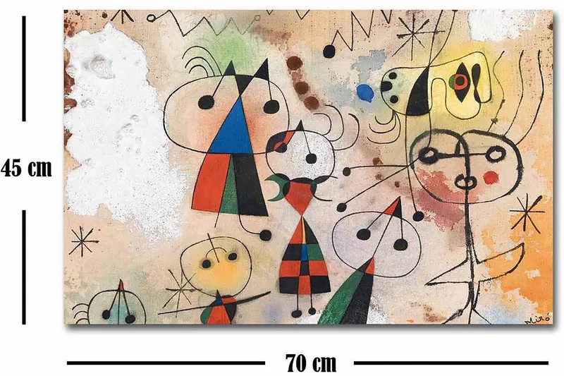 Decorative Canvas Painting 45x70 - Interiør - Maleri & posters - Lerretsbilder