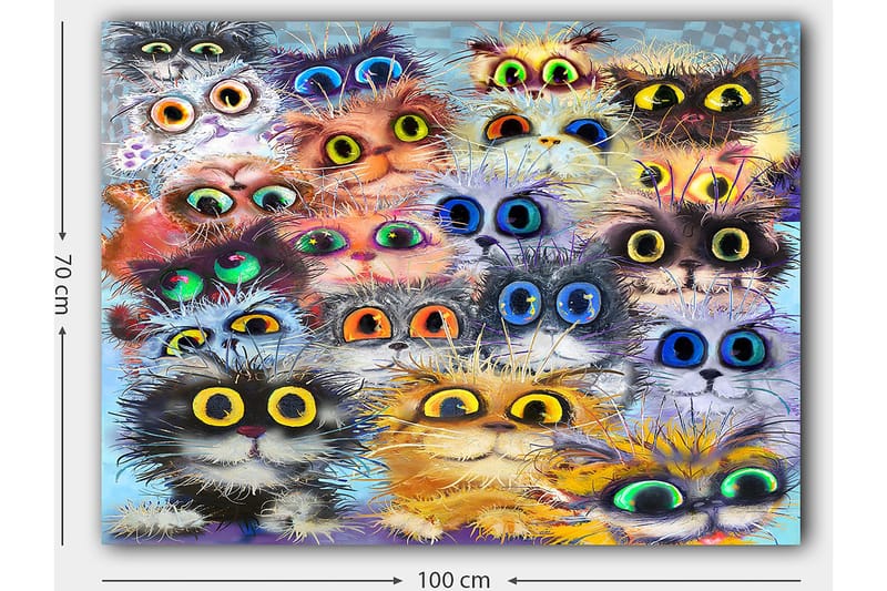 Decorative Canvas Painting 70x100 - Interiør - Maleri & posters - Lerretsbilder