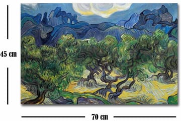 Decorative Canvas Painting 45x70 - Interiør - Maleri & posters - Lerretsbilder