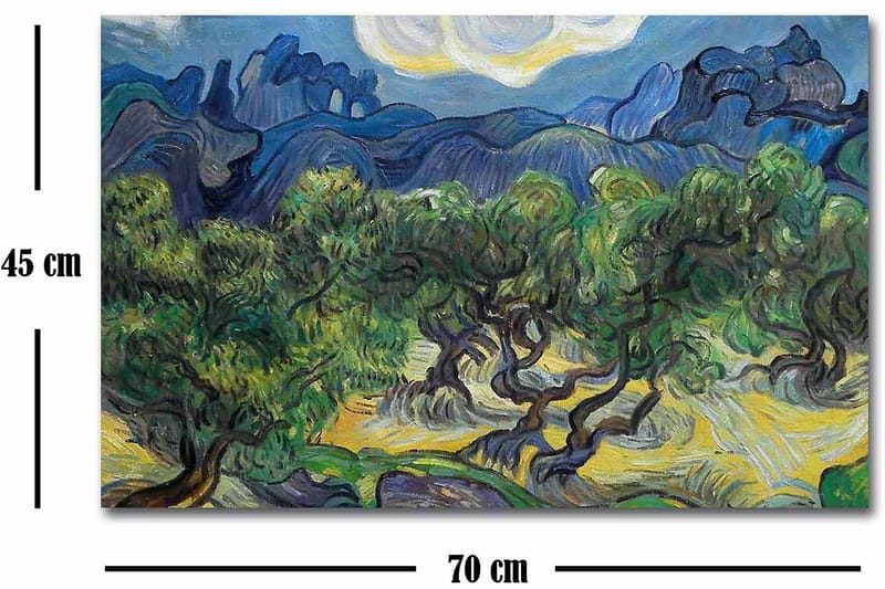 Decorative Canvas Painting 45x70 - Interiør - Maleri & posters - Lerretsbilder