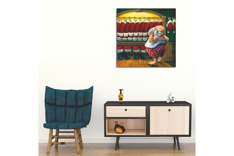 Decorative Canvas Painting 45x45 - Interiør - Maleri & posters - Lerretsbilder