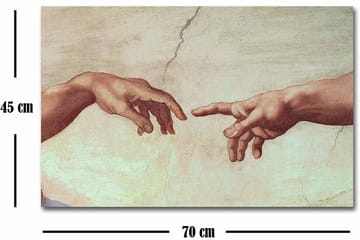 Decorative Canvas Painting 45x70 - Interiør - Maleri & posters - Lerretsbilder