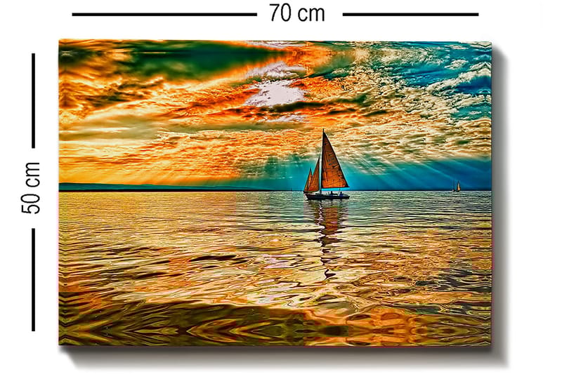 Decorative Canvas Painting 50x70 - Interiør - Maleri & posters - Lerretsbilder