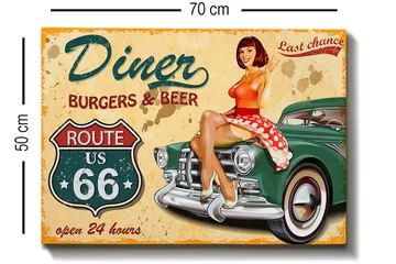 Decorative Canvas Painting 50x70 - Interiør - Maleri & posters - Lerretsbilder