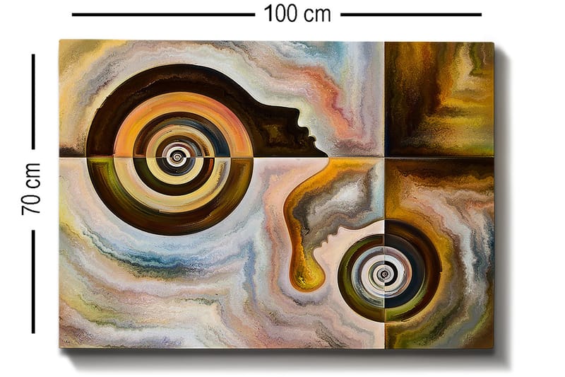 Decorative Canvas Painting 70x100 - Interiør - Maleri & posters - Lerretsbilder