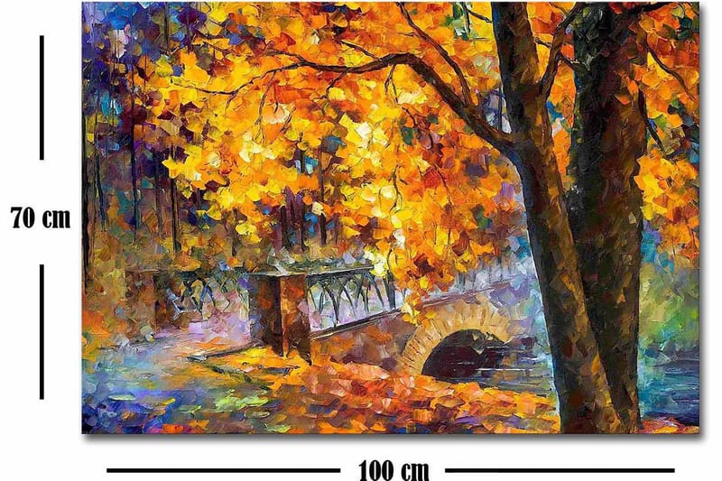 Decorative Canvas Painting 70x100 - Interiør - Maleri & posters - Lerretsbilder
