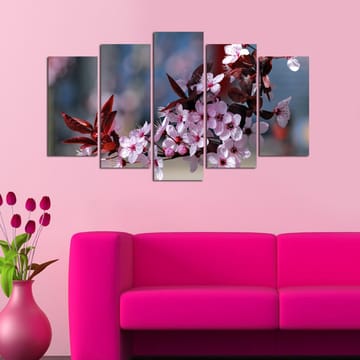 Decorative MDF Painting (5 Pieces) 20x60 - Interiør - Maleri & posters - Lerretsbilder