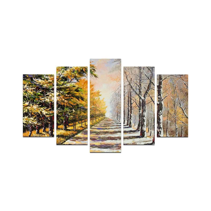 Decorative MDF Painting (5 Pieces) 20x60