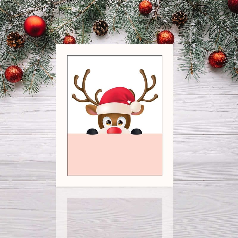 Dekorativt innrammet MDF-maleri 23,5x28,5 - Interiør - Maleri & posters - Lerretsbilder