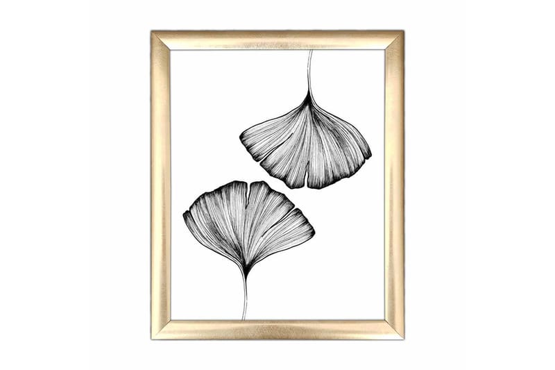 Bilde Abstract med Ramme Flerfarget - 22,3x52,8 cm - Interiør - Maleri & posters - Lerretsbilder