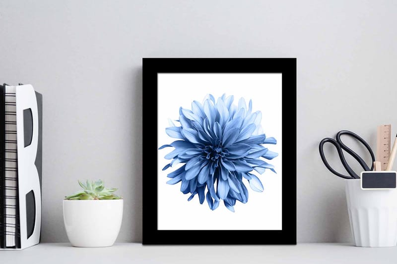 Bilde Abstract med Ramme Flerfarget - 22,3x52,8 cm - Interiør - Maleri & posters - Lerretsbilder
