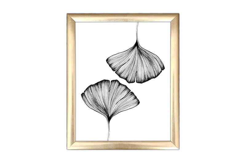 Bilde Abstract med Ramme Flerfarget, 22,3x52,8 cm