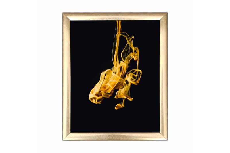 Bilde Abstract med Ramme Flerfarget, 22,3x52,8 cm