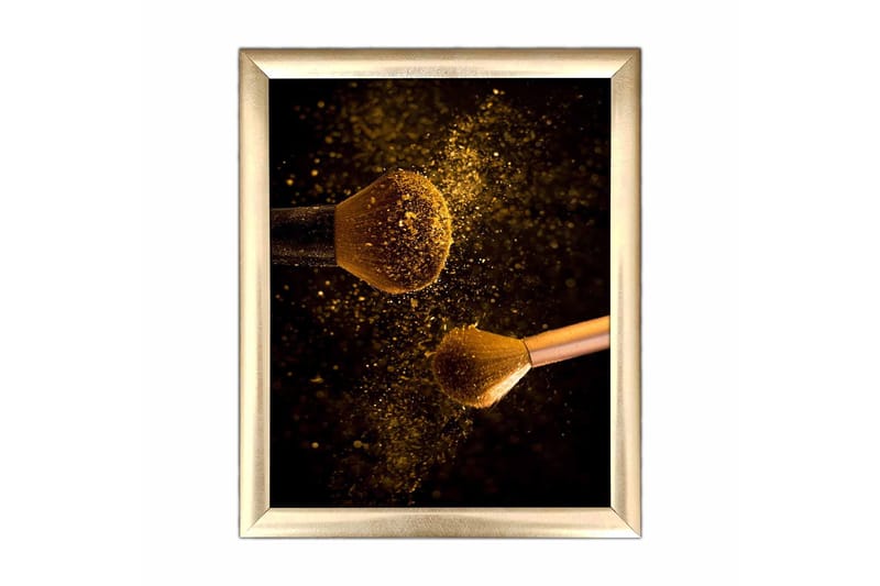 Bilde Abstract med Ramme Flerfarget, 22,3x52,8 cm