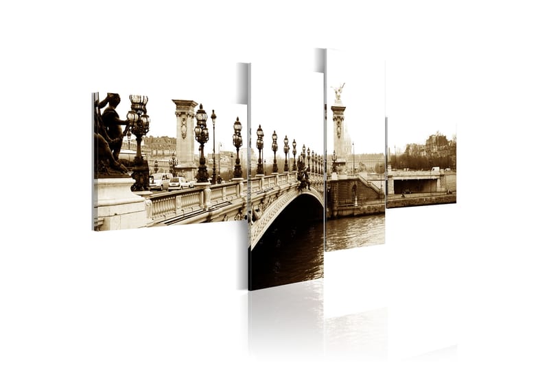 Bilde Alexander Ii Bridge Paris 200x90 - Artgeist sp. z o. o. - Lerretsbilder