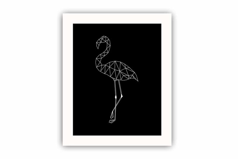 Bilde Animal med Ramme Flerfarget - 22,3x52,8 cm - Interiør - Maleri & posters - Lerretsbilder