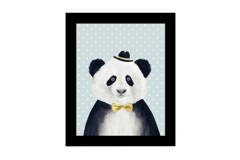 Bilde Animal med Ramme Flerfarget - 22,3x52,8 cm - Interiør - Maleri & posters - Lerretsbilder