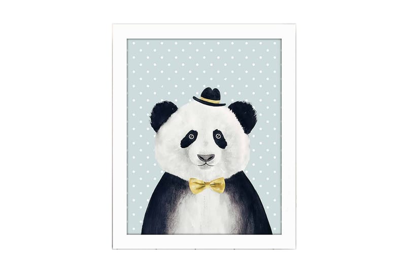 Bilde Animal med Ramme Flerfarget - 22,3x52,8 cm - Interiør - Maleri & posters - Lerretsbilder