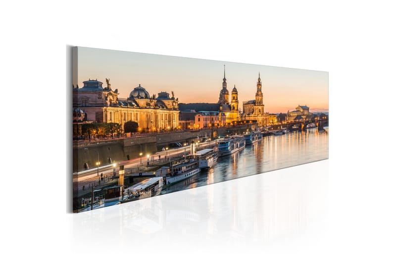 Bilde Beautiful Dresden 120x40 - Artgeist sp. z o. o. - Lerretsbilder